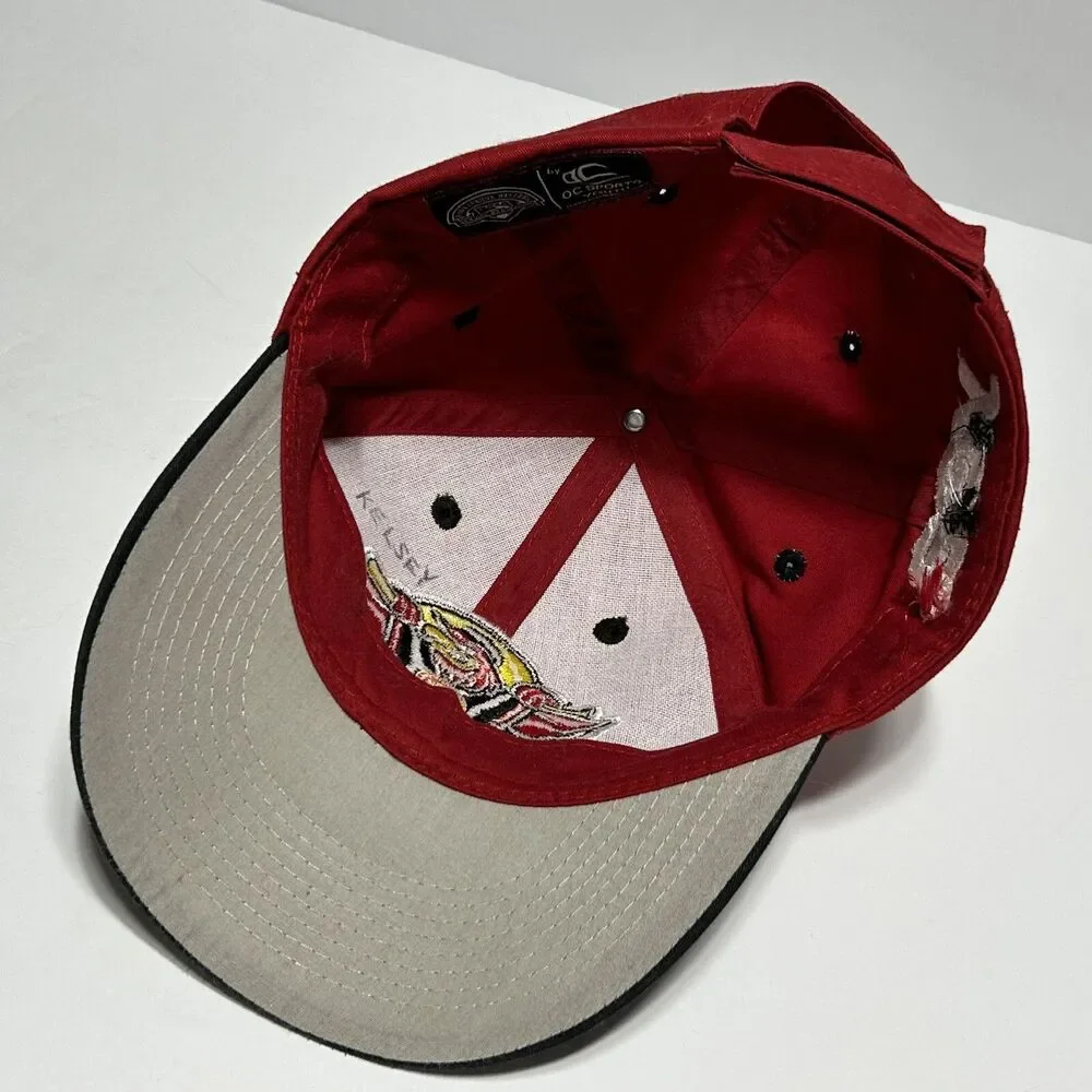 Rochester Red Wings Red Youth Hat Adjustable Ball Cap Minor League Baseball